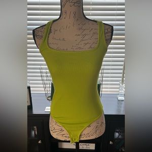 Lulu’s lime green body suit- never worn